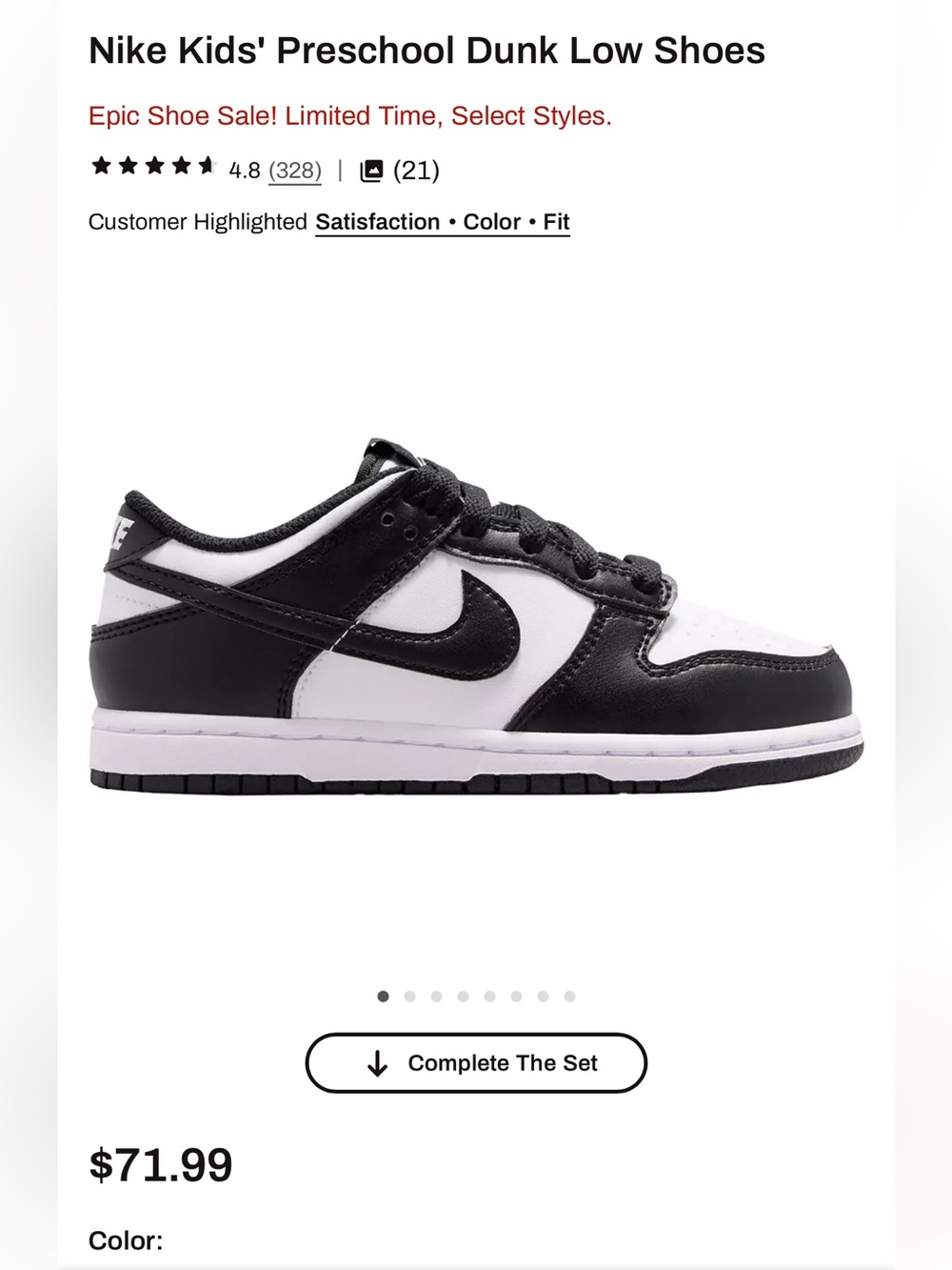 Nike Panda Dunks